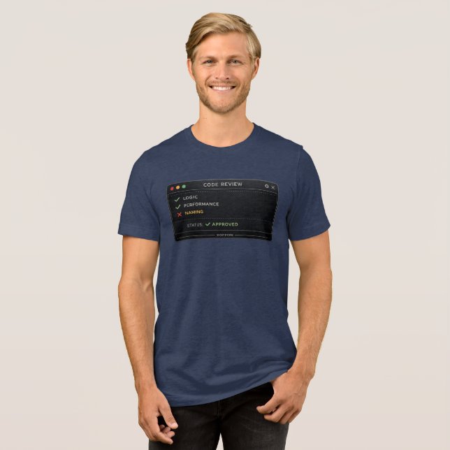 Camiseta Revisor de Código Programador  (Frente Completa)
