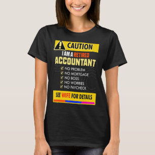 Camiseta Revisor De Contas Reformado Incrível Consulte A Es