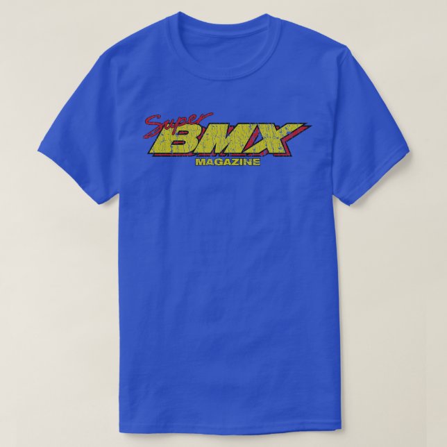 Camiseta Revista Bmx Super BMX 1980 (Frente do Design)