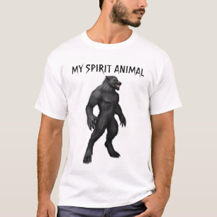 Camiseta Revista de Câmara Spirit Animal Werewolf louvor ga