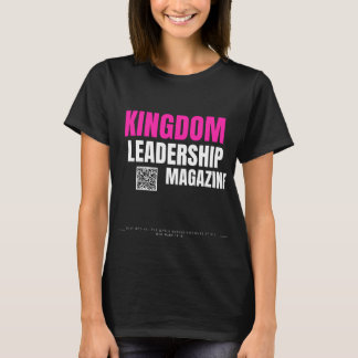 CAMISETA REVISTA DE LIDERANÇA DO REINO.