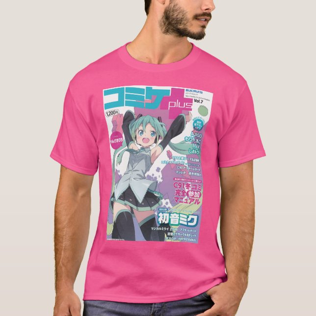Camiseta Revista Miku (Frente)