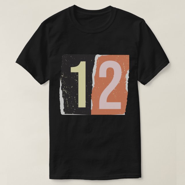 Camiseta Revista Número Resgate 12 (Frente do Design)