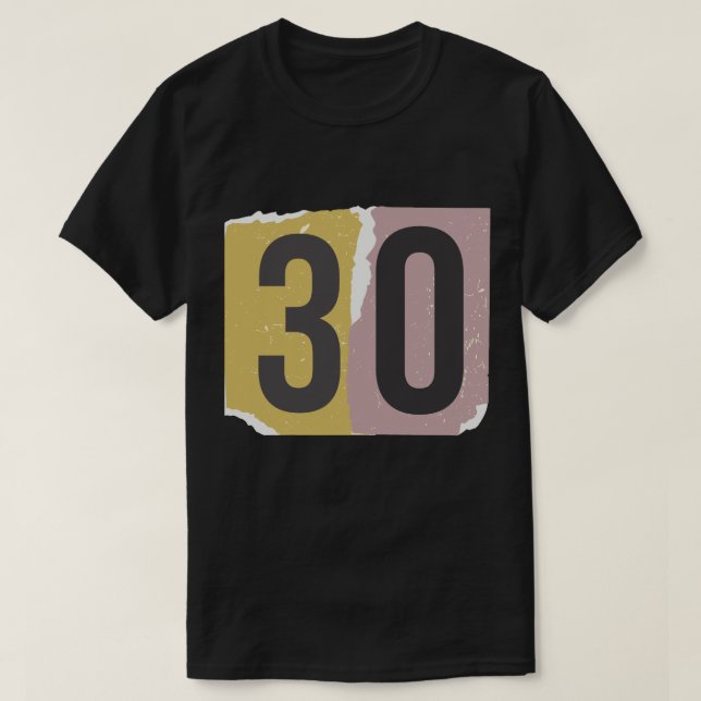 Camiseta Revista Número Resgate 30 (Frente do Design)