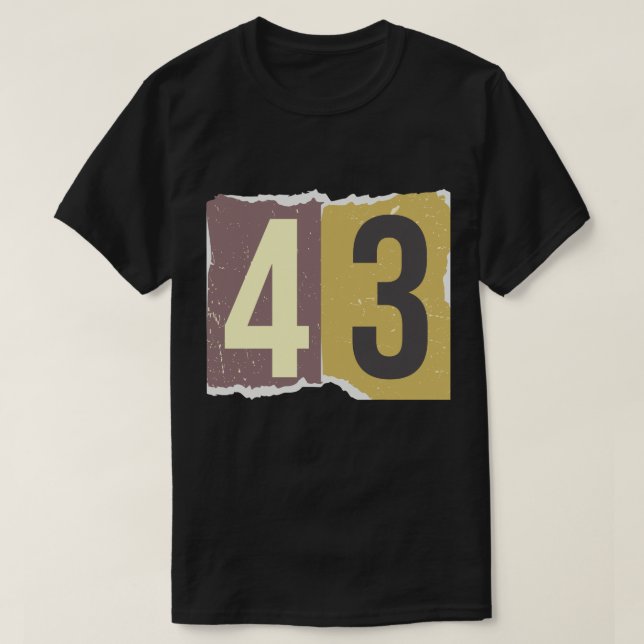 Camiseta Revista Número Resgate 43 (Frente do Design)