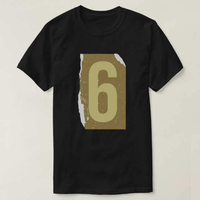 Camiseta Revista Número Resgate 6 (Frente do Design)