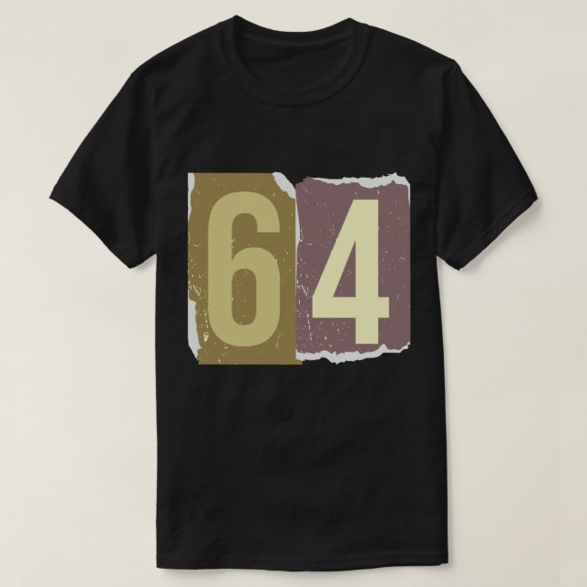 Camiseta Revista Número Resgate 64 (Frente do Design)