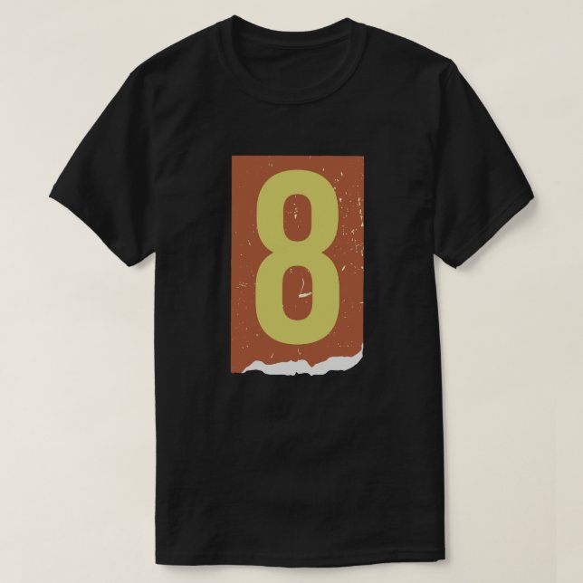 Camiseta Revista Número Resgate 8 (Frente do Design)