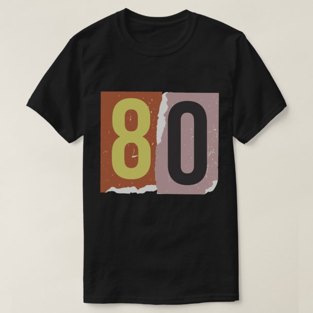 Camiseta Revista Número Resgate 80 (Frente do Design)