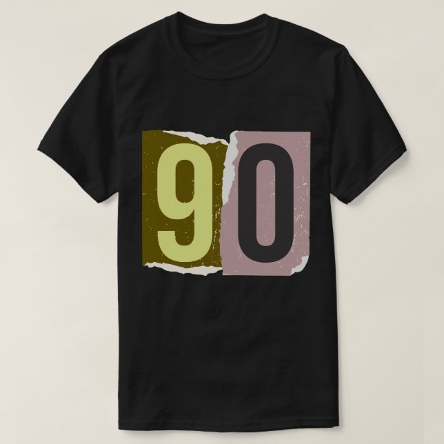 Camiseta Revista Número Resgate 90 (Frente do Design)