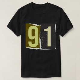 Camiseta Revista Número Resgate 91