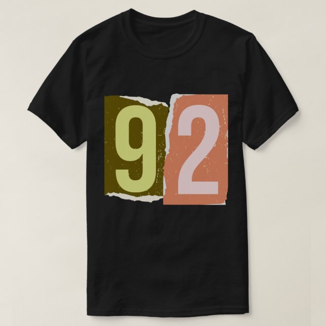 Camiseta Revista Número Resgate 92 (Frente do Design)