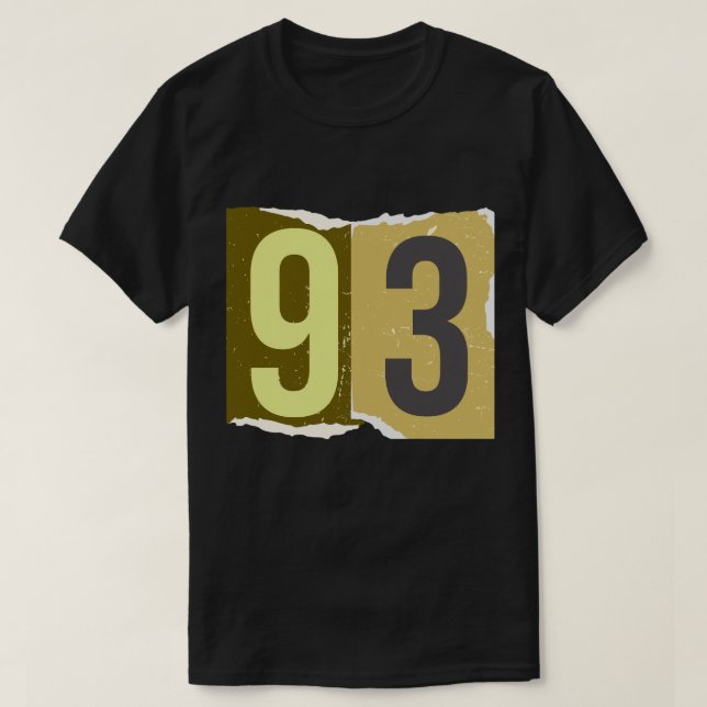 Camiseta Revista Número Resgate 93 (Frente do Design)