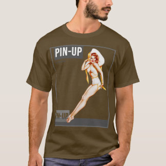 Camiseta Revista Pinup Girl Vintage Pinup