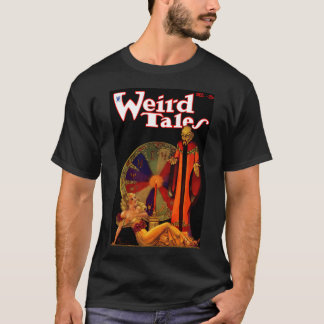 Camiseta Revista Vintage Weird Tales Jan 1936 – Faca verm