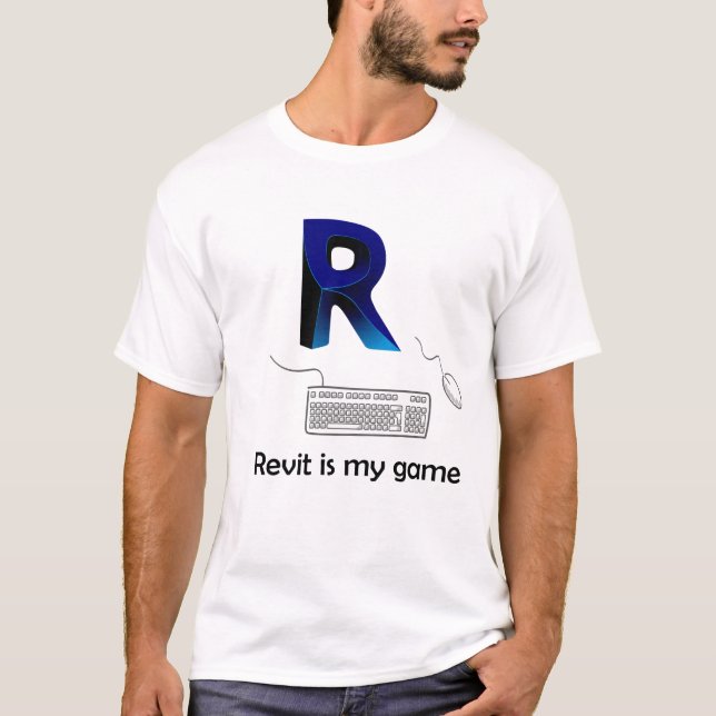 Camiseta Revit é o meu jogo (Frente)
