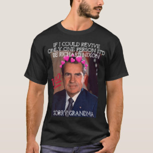 Camiseta Reviva Richard Nixon o mais rápido possível