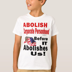 Camiseta Revogar a Personalidade Jurídica das Empresas Ante