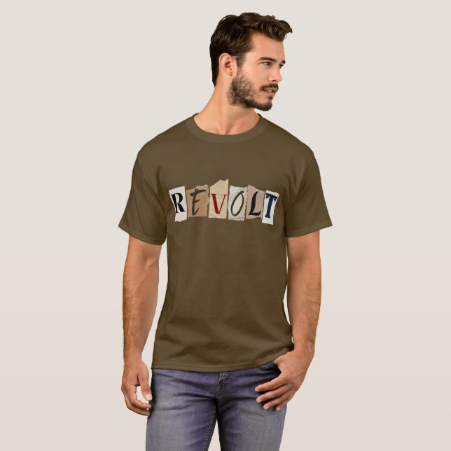 Camiseta Revolta contra o Ditador  (Frente Completa)
