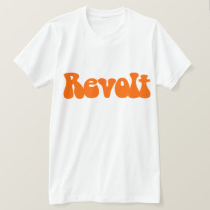Camiseta Revolta - Laranja