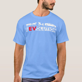 Camiseta Revolução da bateria EV do driver de veículo elétr