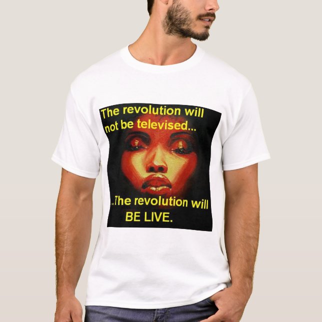 Camiseta Revolução da fralda (Frente)