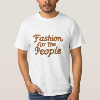 Camiseta Revolução da Moda: Para a Design Pessoas