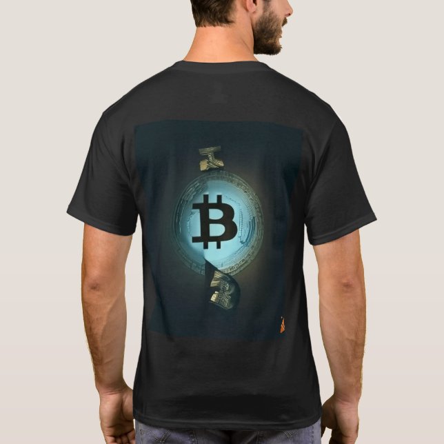 Camiseta "Revolução de Bitmoeda: Vista o futuro" (Verso)