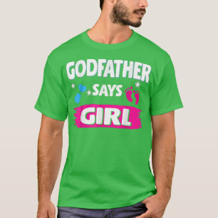 Camiseta Revolução de Gênero Padrinho Diz Menina Correspond