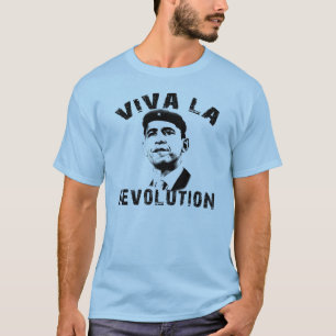 Camiseta Revolução do La de Viva! Revolução de Obama