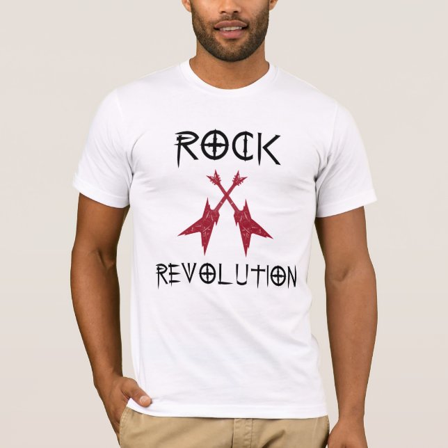 Camiseta Revolução do Rock (Frente)
