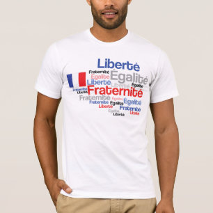 Camiseta Revolução Francesa - Liberté, Égalité, Fraternité