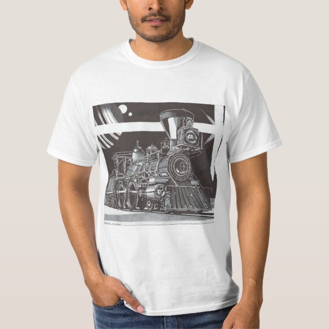 Camiseta Revolução Industrial à Noite (Frente)