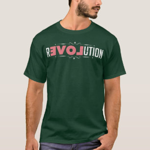 Camiseta Revolução no Amor Amor Revolucionário Romc engraça