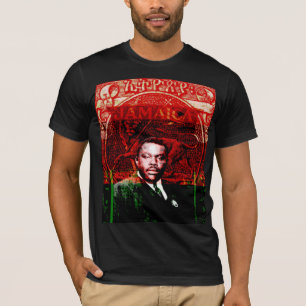 Camiseta Revolucionário nacionalista preto de Marcus Garve