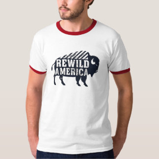 Camiseta ReWild America bison