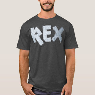 Camiseta Rex de metais pesados