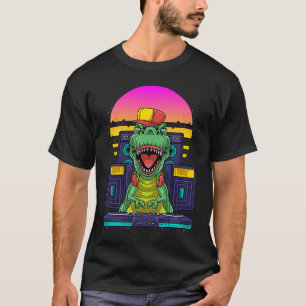 Camiseta Rex DJ Party Club EDM Festival Electronic Dance Cl