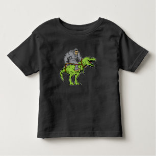 Camiseta Rex do dinossauro T da equitação de Bigfoot
