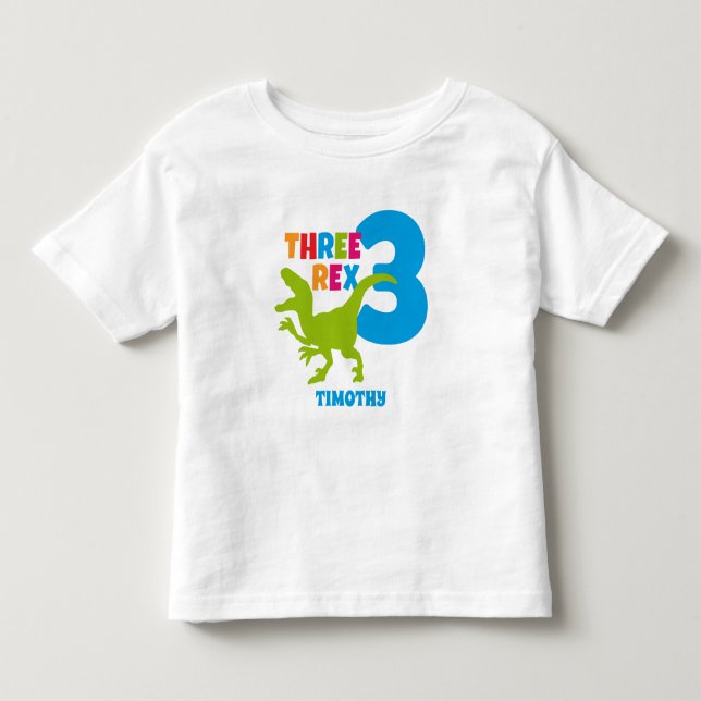 Camiseta Rex Personalizado 3 (Frente)