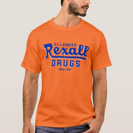 Camiseta Rexall Drug of Illinois - 1903-1977