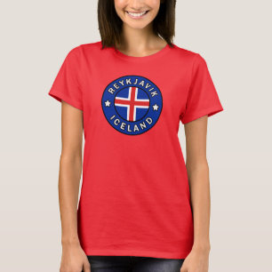 Camiseta Reykjavik Islândia