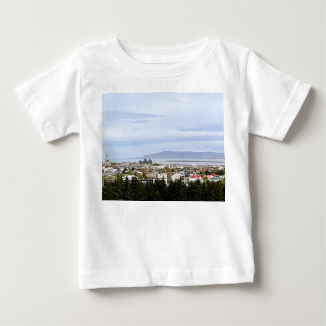 Camiseta Reykjavik Islândia Europe Mount Esja Photo (Frente)