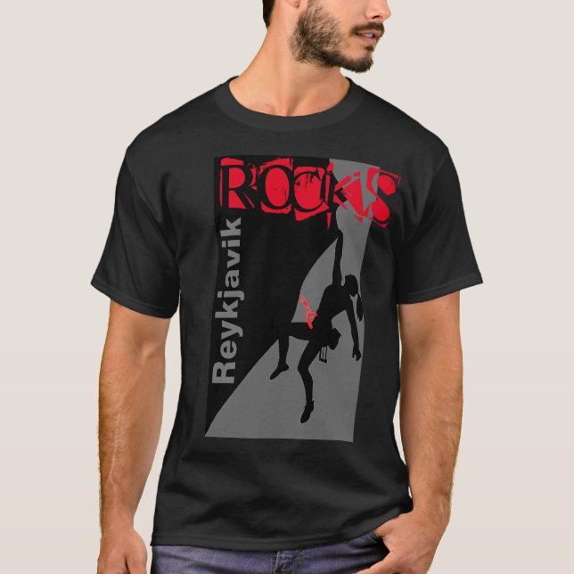 Camiseta Reykjavik Rocks (Frente)