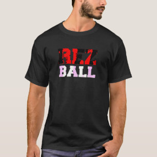 Camiseta Rez Ball Native American Basball T Shirt