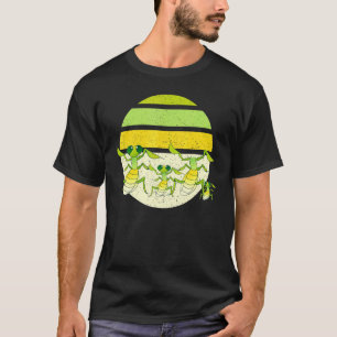 Camiseta Rezando a Família Mantis Foto Sarcástica Inseto