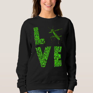 Camiseta Rezando Mantis Amor Inseto do Inseto Verde Leopard