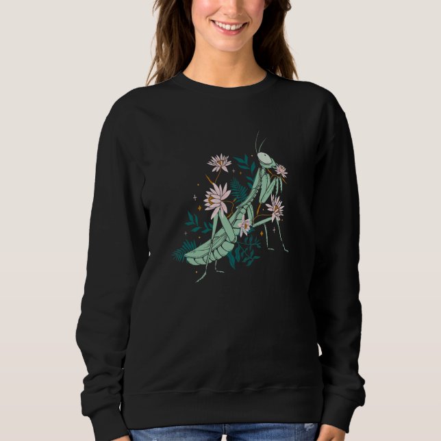 Camiseta Rezando Mantis Inseto Inseto Mantis (Frente)