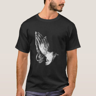 Camiseta Rezando mãos por Albrecht D rer Christian Prayer F