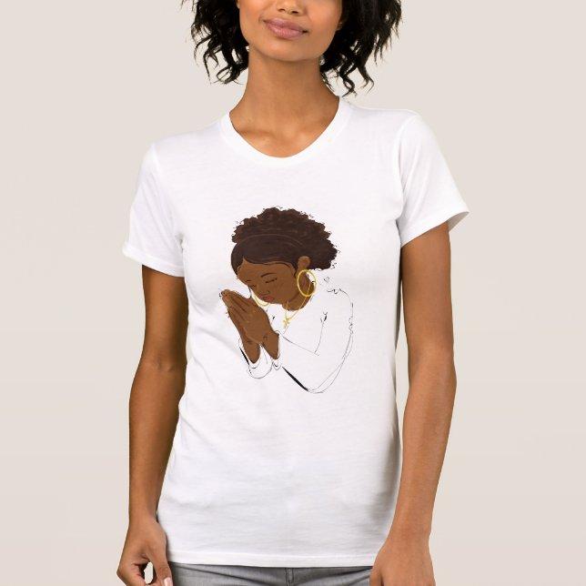Camiseta Rezando Mulheres (Frente)